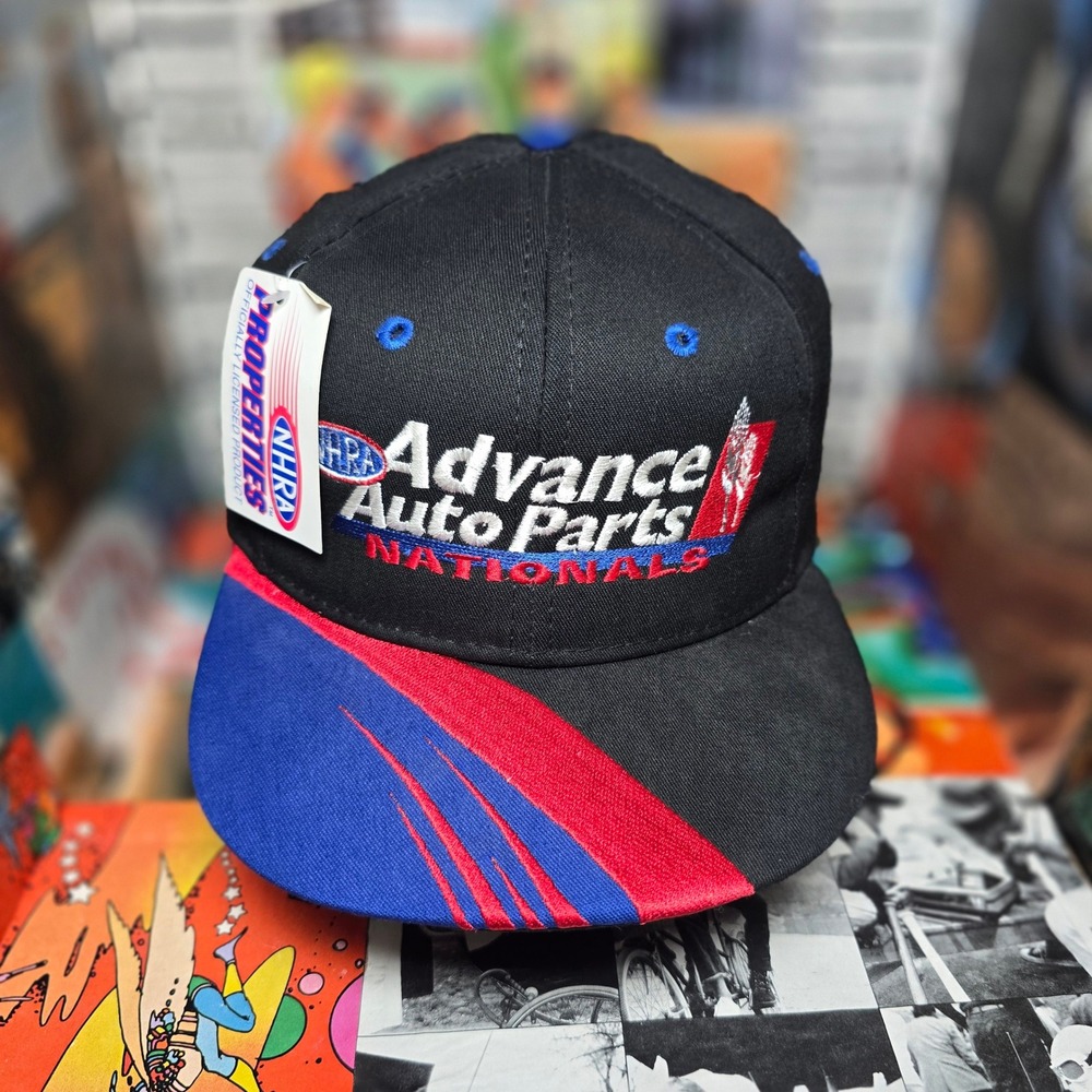 Nascar 90s Winston Racing NHRA Advanced Auto Parts National Vintage Snapback Hat